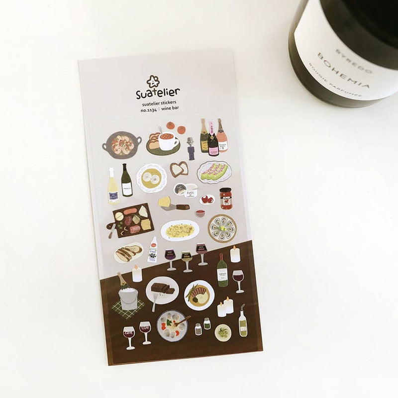 Daily Deco Stickers wine bar