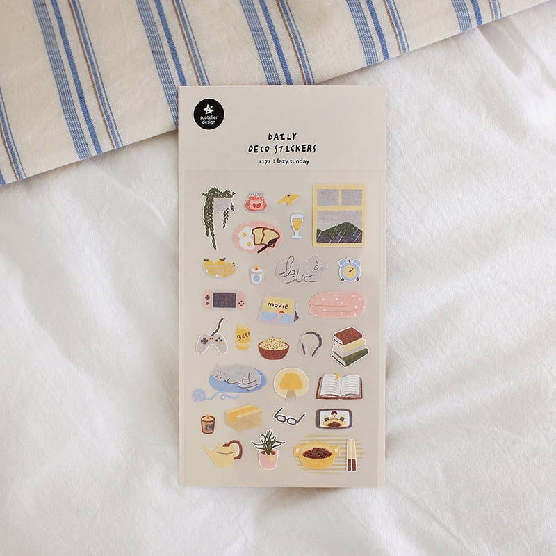 Daily Deco Stickers lazy sunday