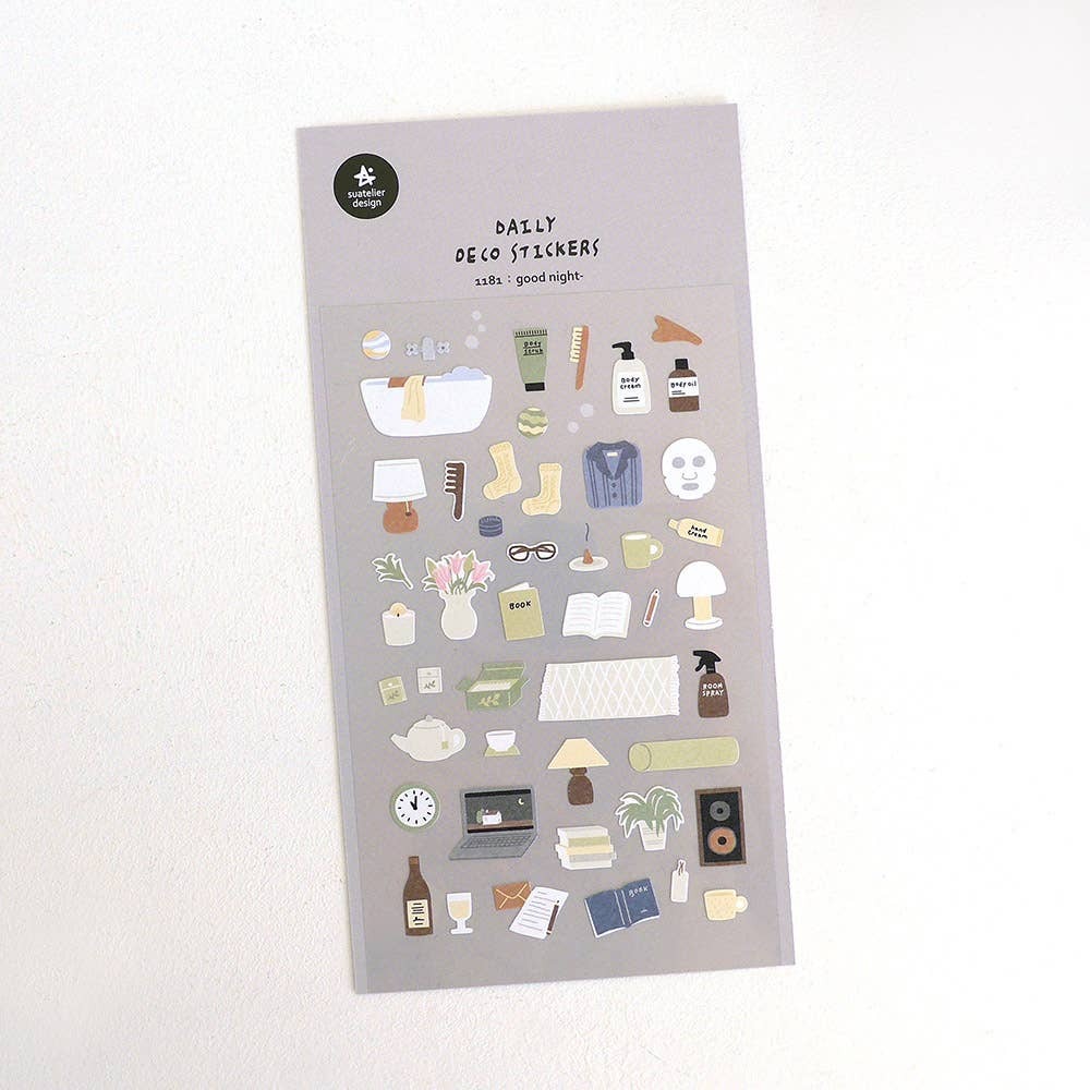 Daily Deco Stickers Good Night
