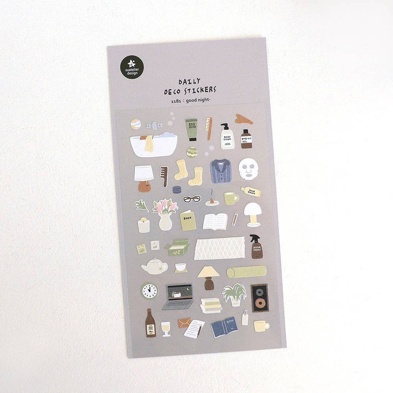 Daily Deco Stickers Good Night