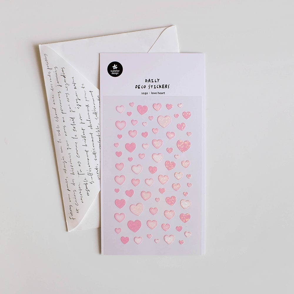 Daily Deco Stickers love heart