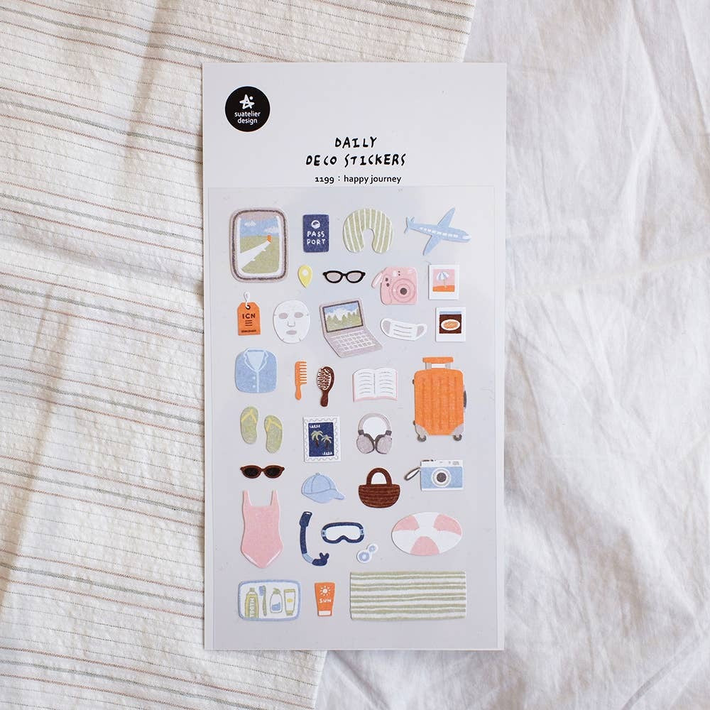 Daily Deco Stickers happy journey