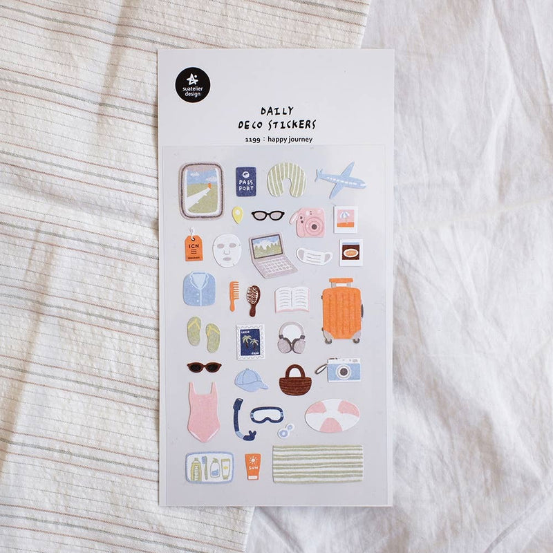 Daily Deco Stickers happy journey