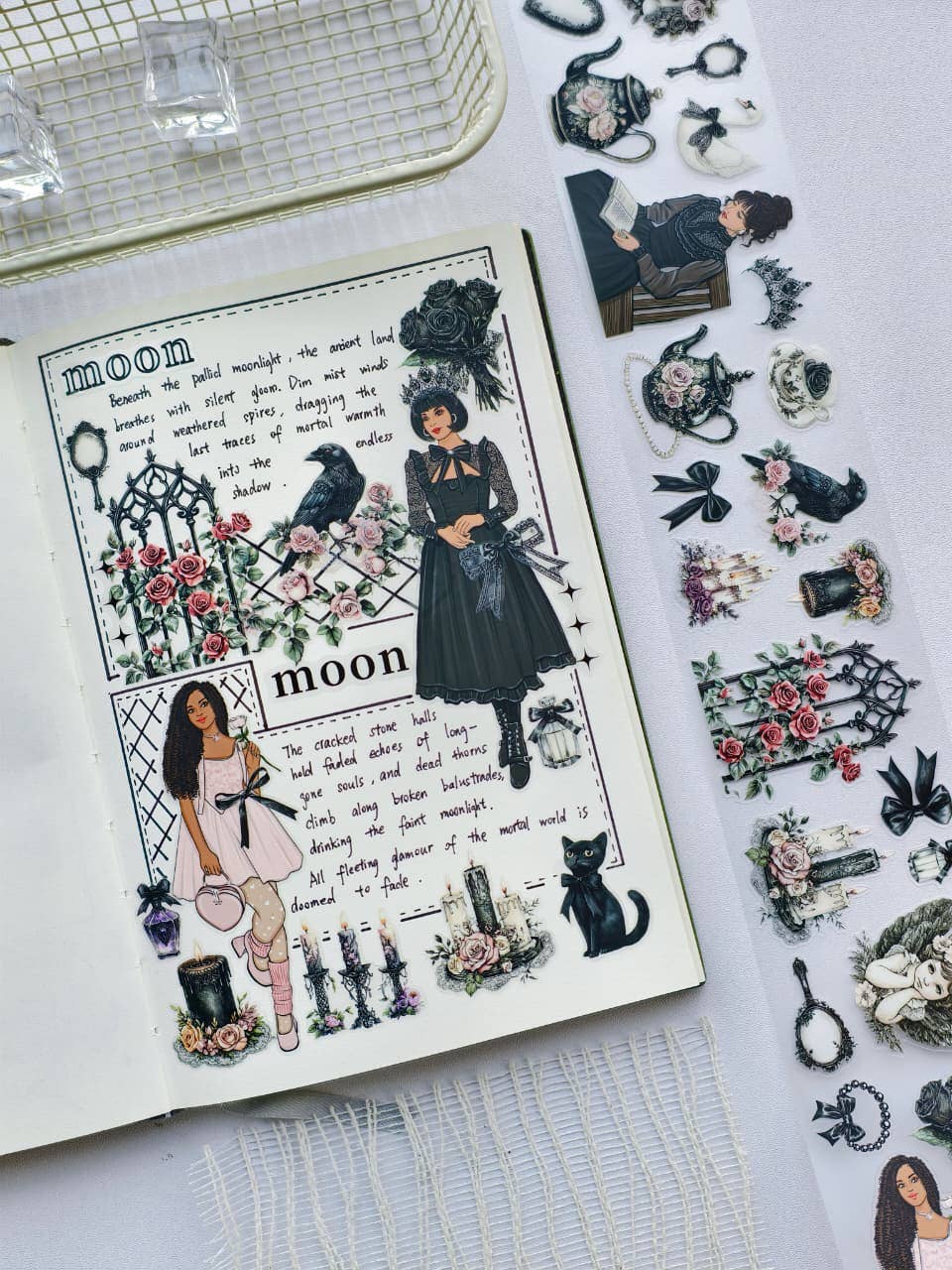 Gothic Coquette Pre-cut PET Tape [3.O]