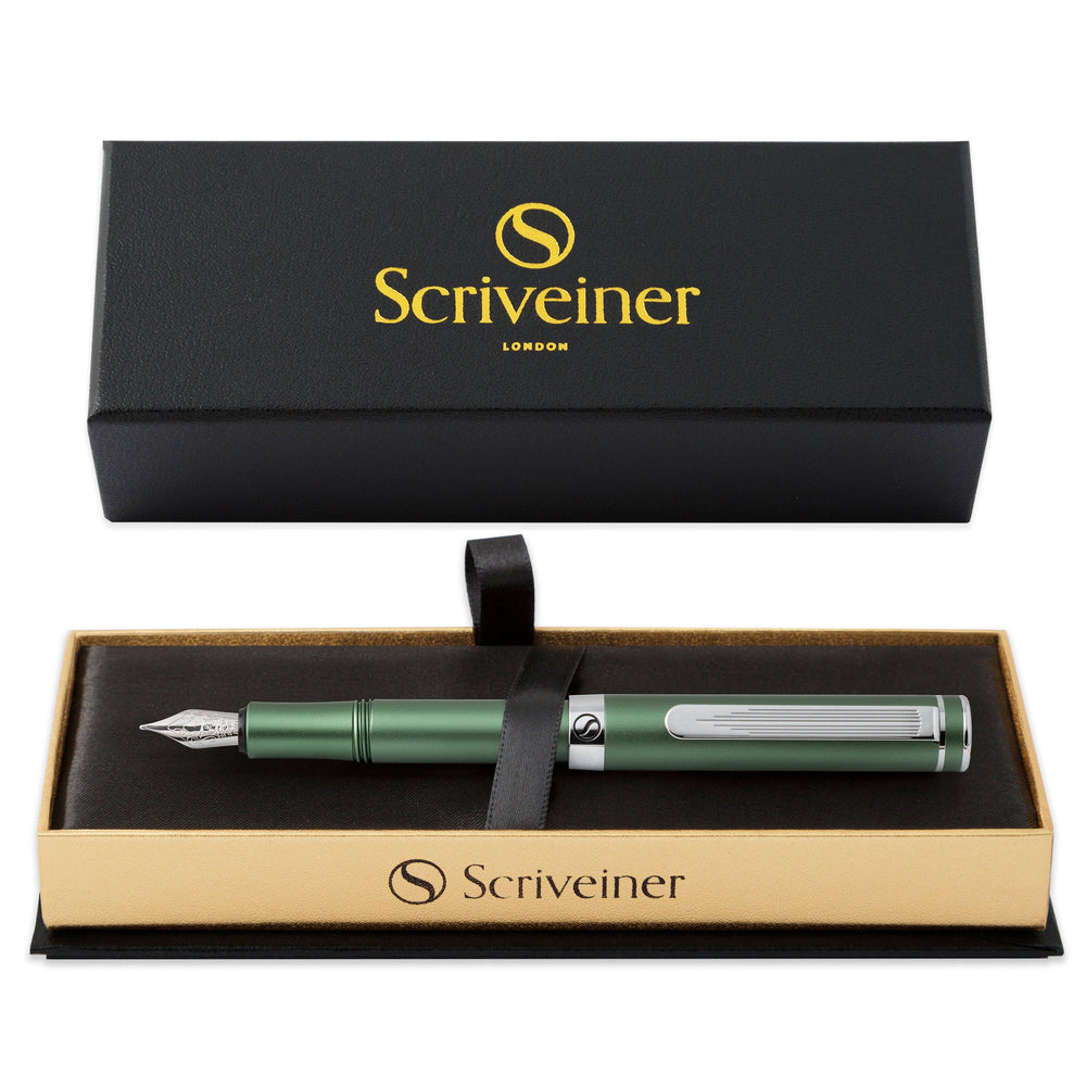EDC Matte Green Fountain Pen - Medium Nib