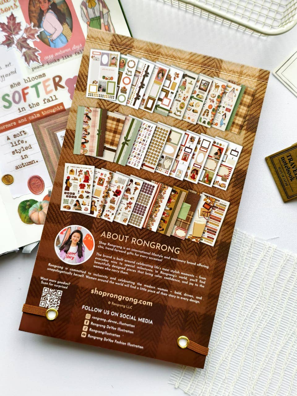 Dear Autumn Sticker Book