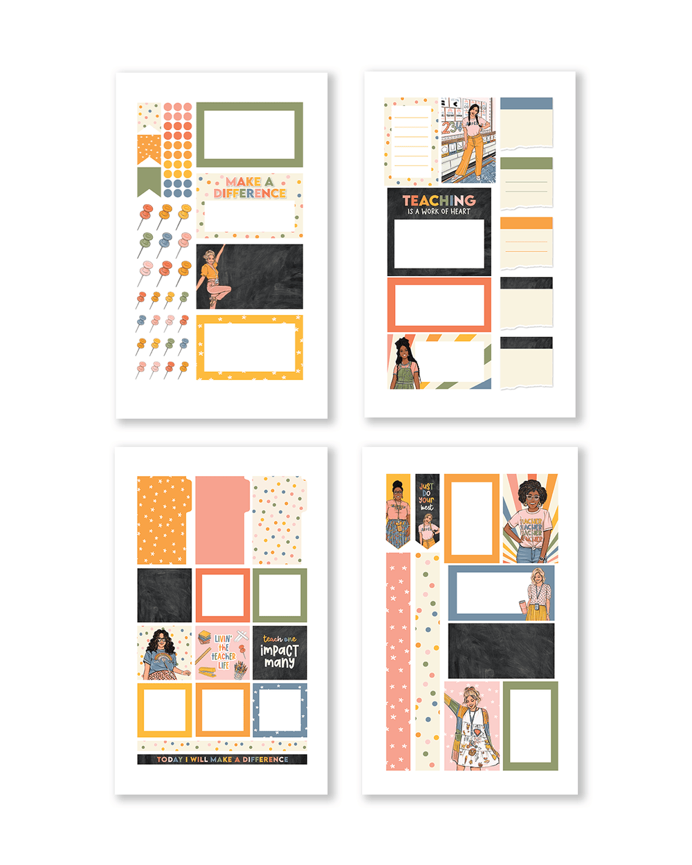 Teacher Vol. 2 Sticker Book