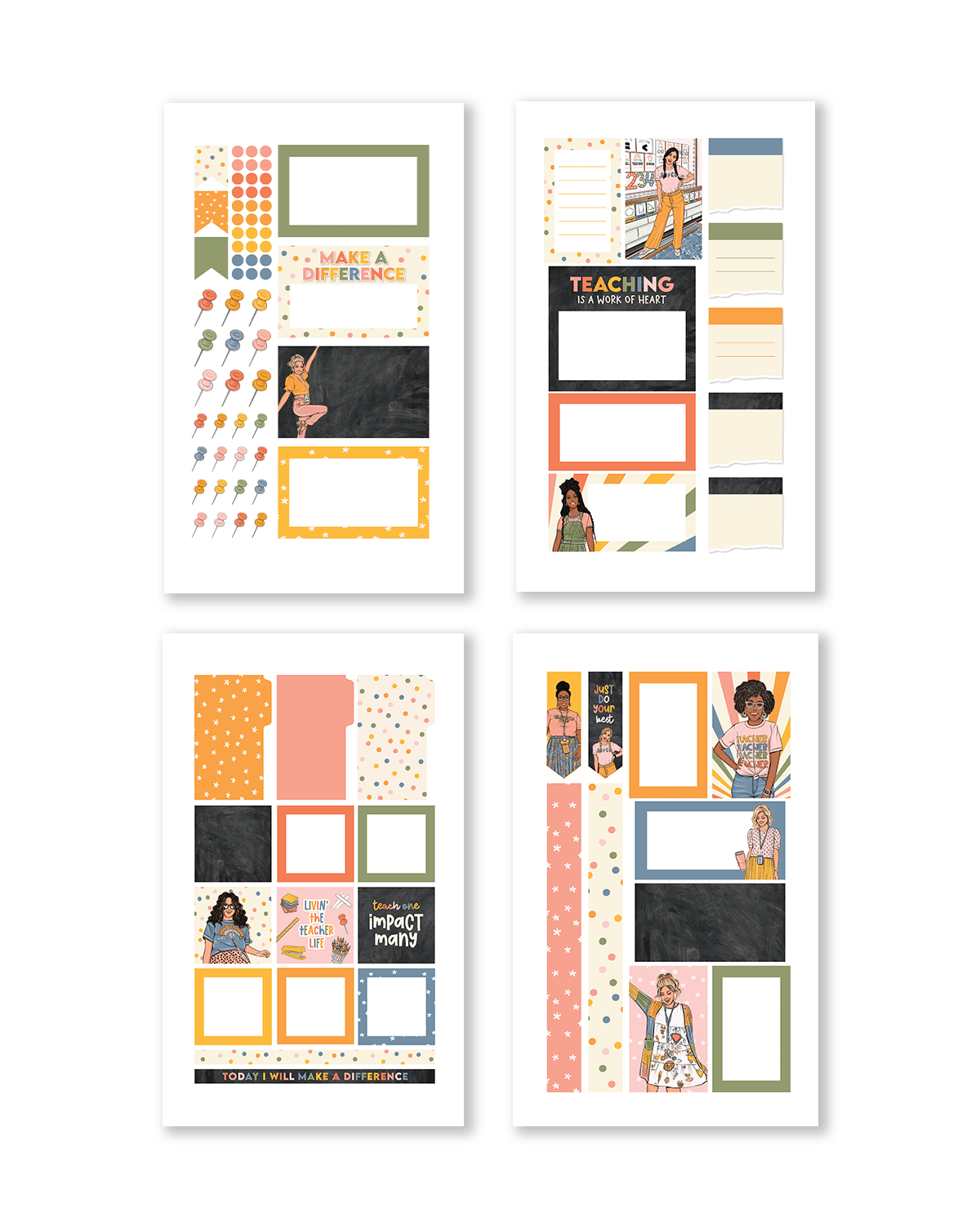 Teacher Vol. 2 Sticker Book