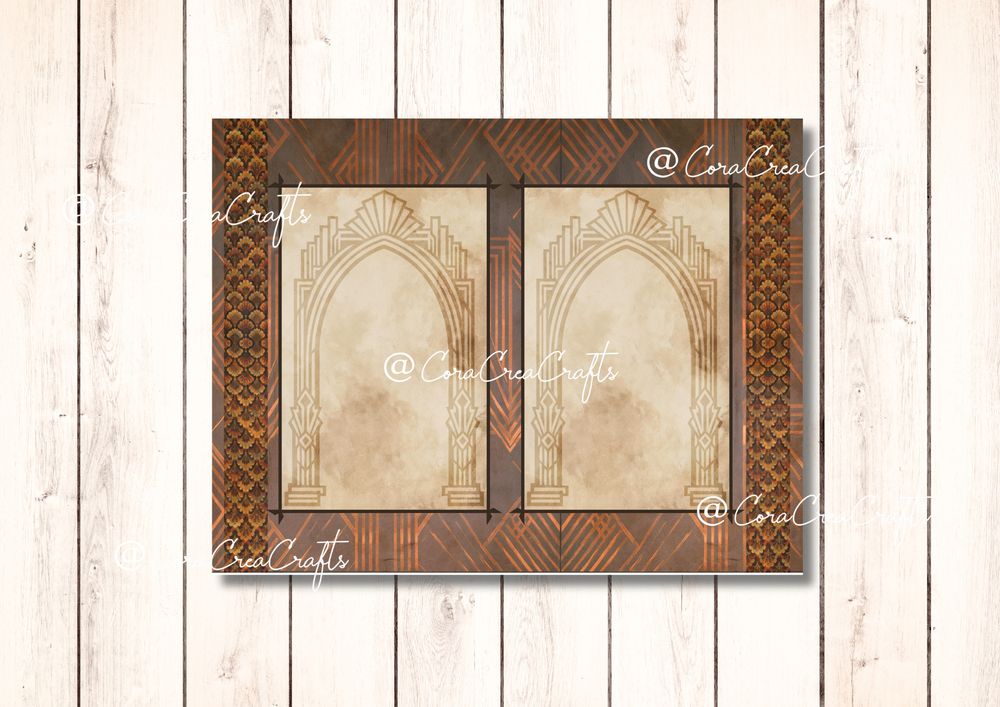 Art Deco Digital Journal Kit