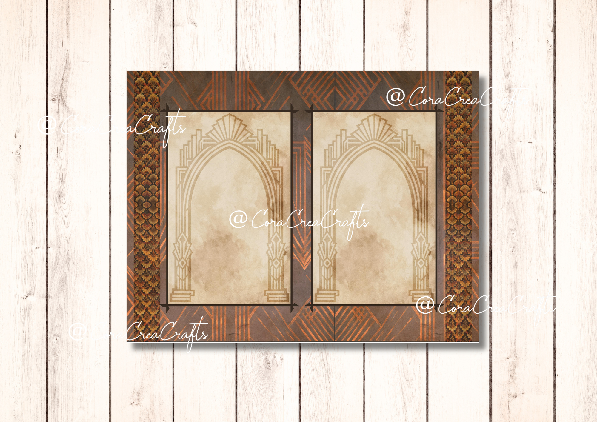 Art Deco Digital Journal Kit