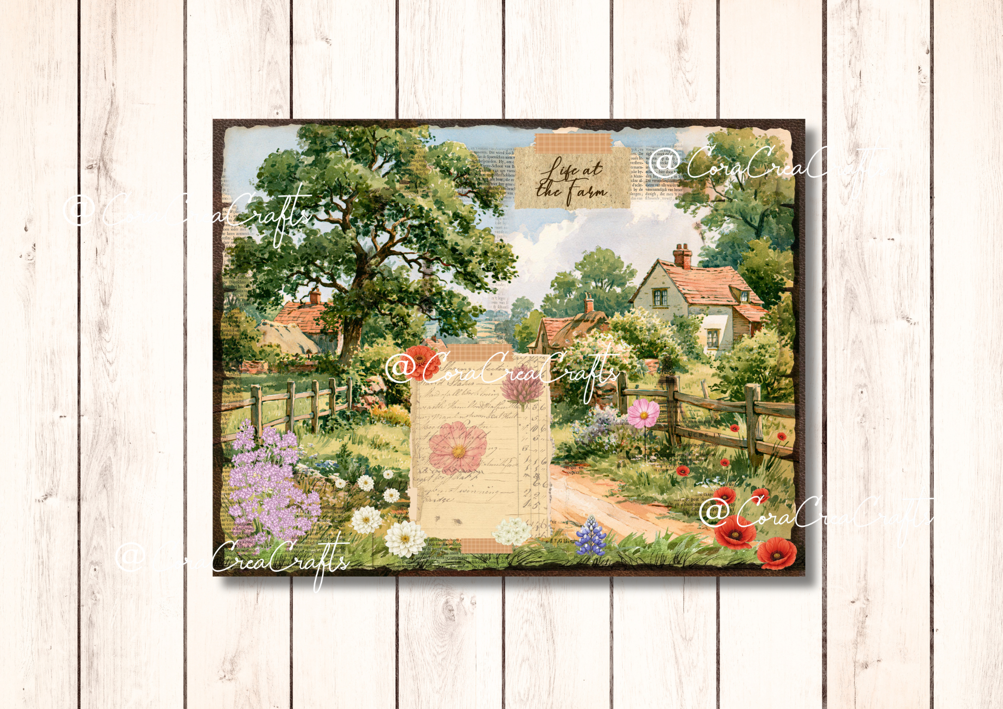 Garden & Farm Life Digital Journal Kit
