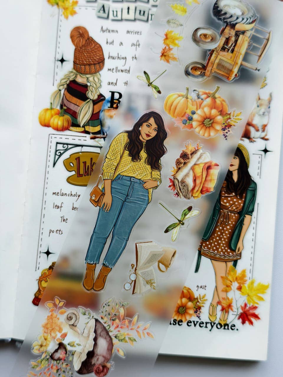 Autumn Charm Pre-cut PET Tape [3.O]
