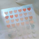 Plain Deco Mini Heart Stickers