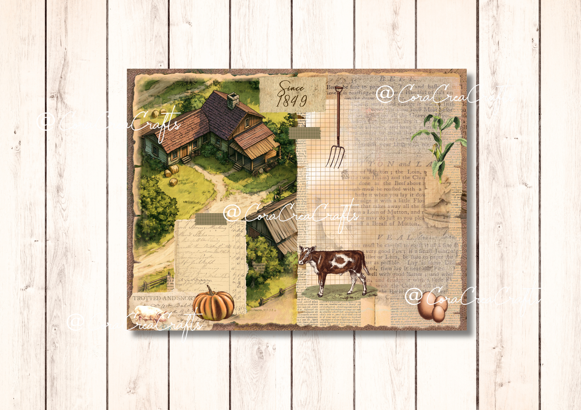 Garden & Farm Life Digital Journal Kit