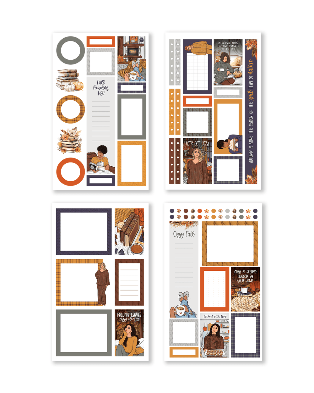 Cozy Fall Sticker Book