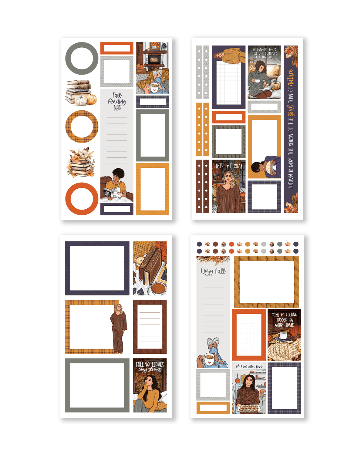 Cozy Fall Sticker Book