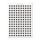Black Typewriter Keys • Letters & More Sticker Sheet