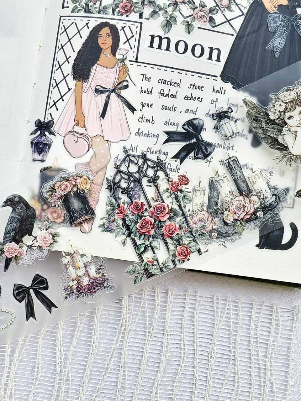 Gothic Coquette Pre-cut PET Tape [3.O]