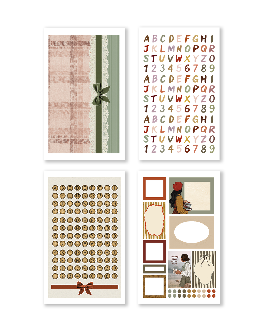 Dear Autumn Sticker Book