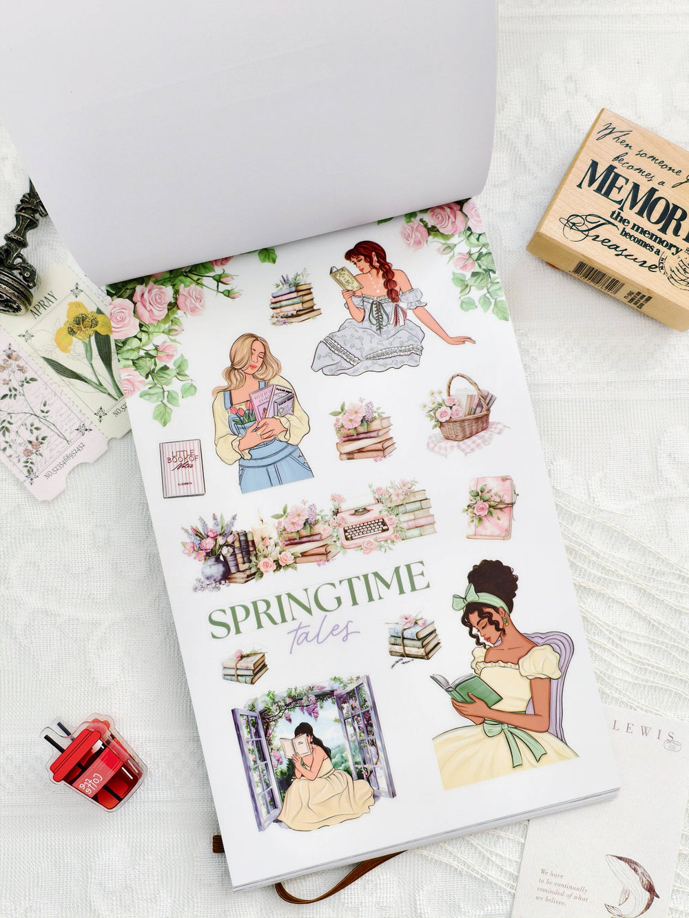 Literary Seasons Sticker Book