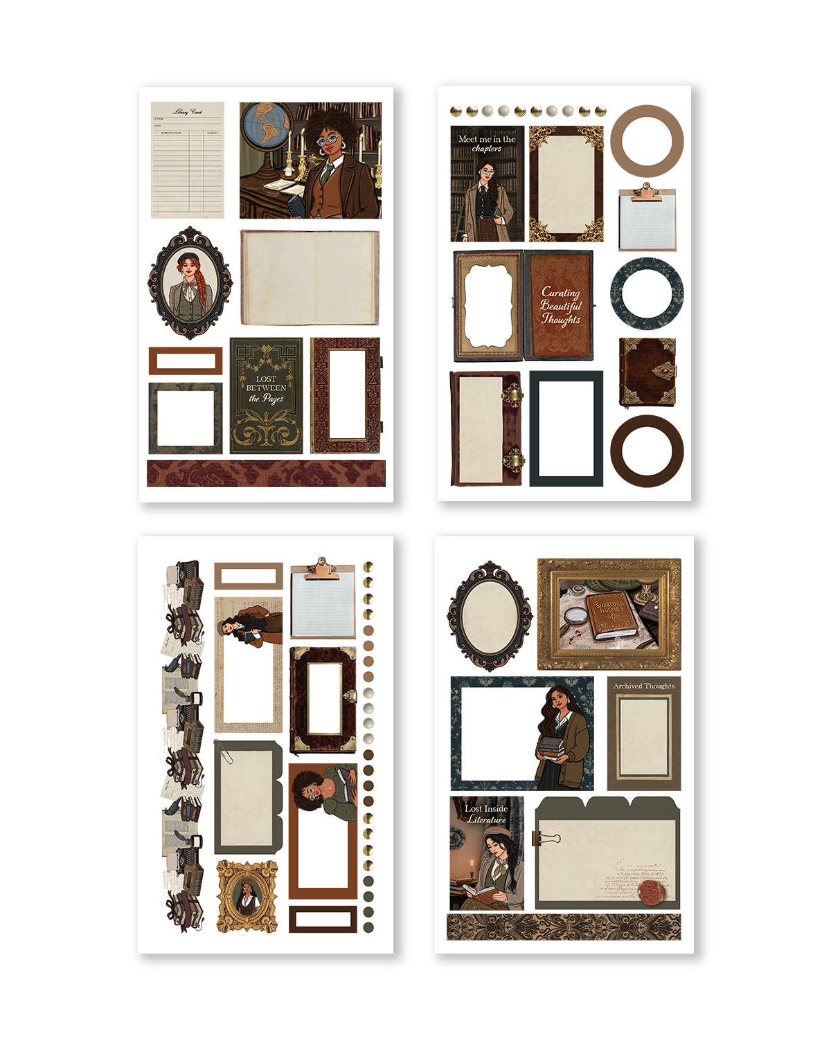 The Secret Archives Sticker Book