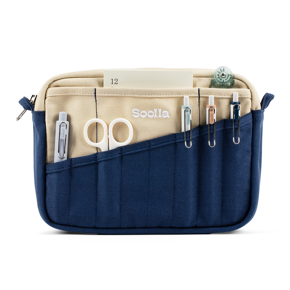 Soolla Studio Pouch, Marina (Stationery Pouch)