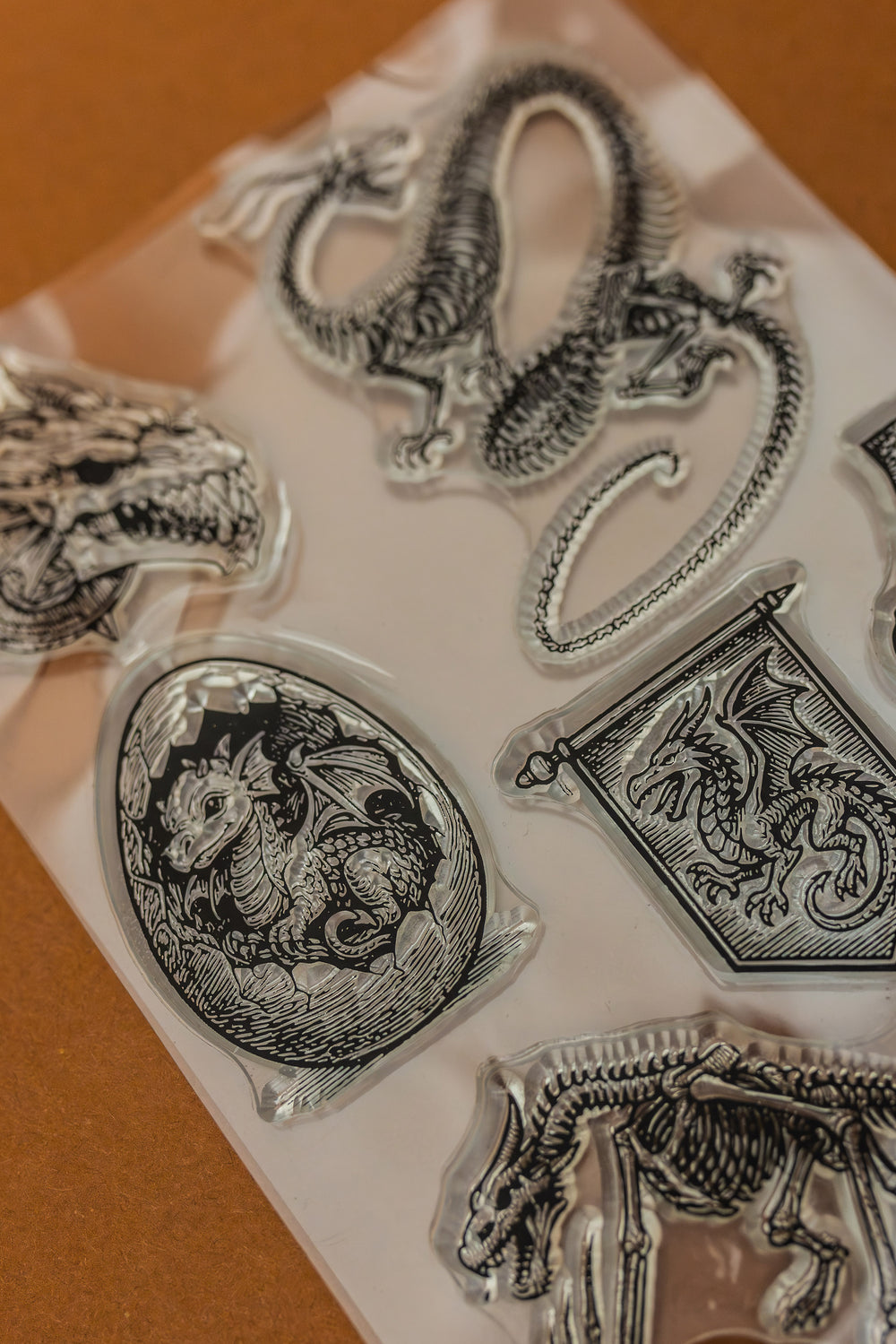 Dragons Clear Stamps