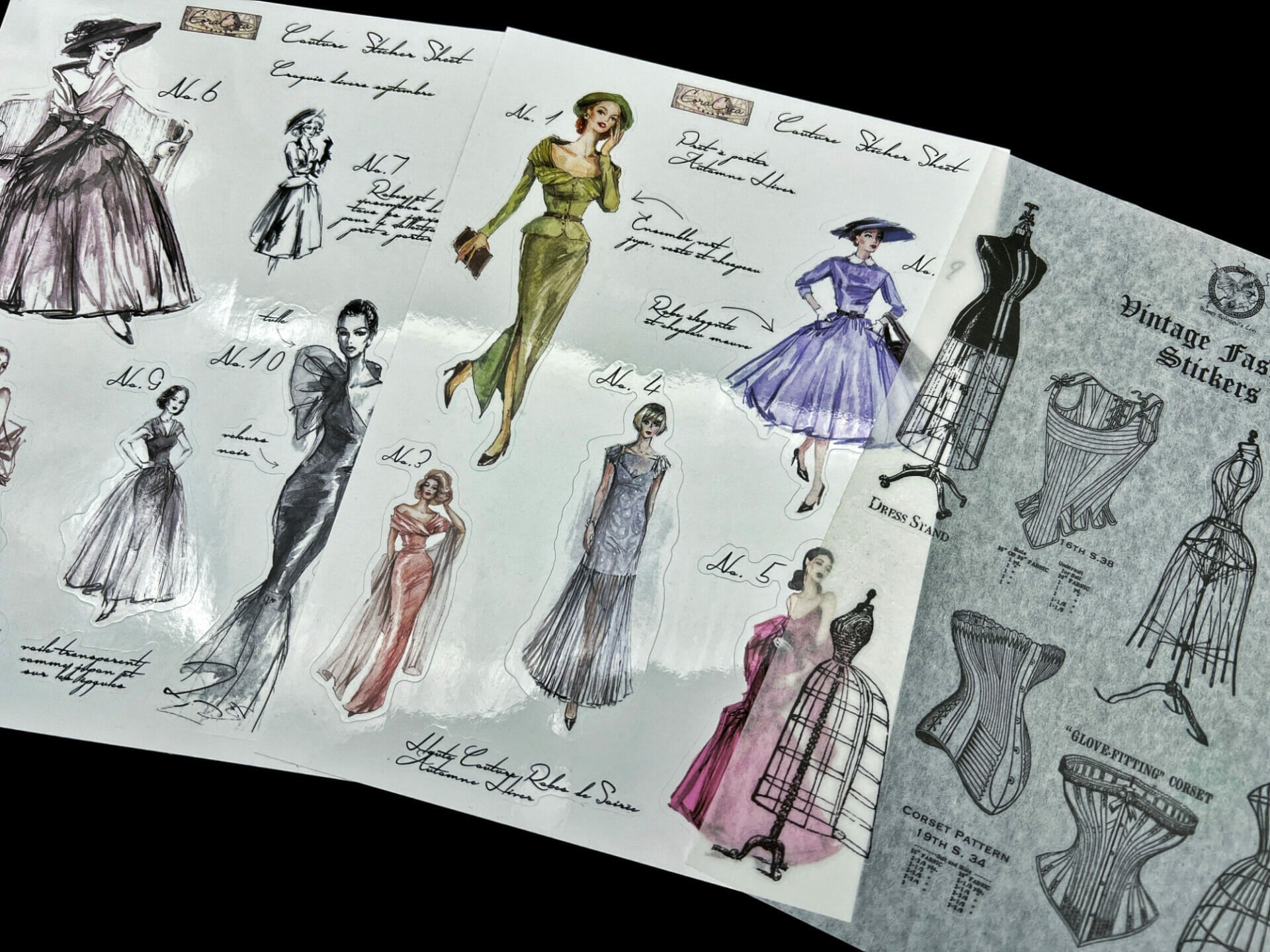 202211_FashionStickerSheets6