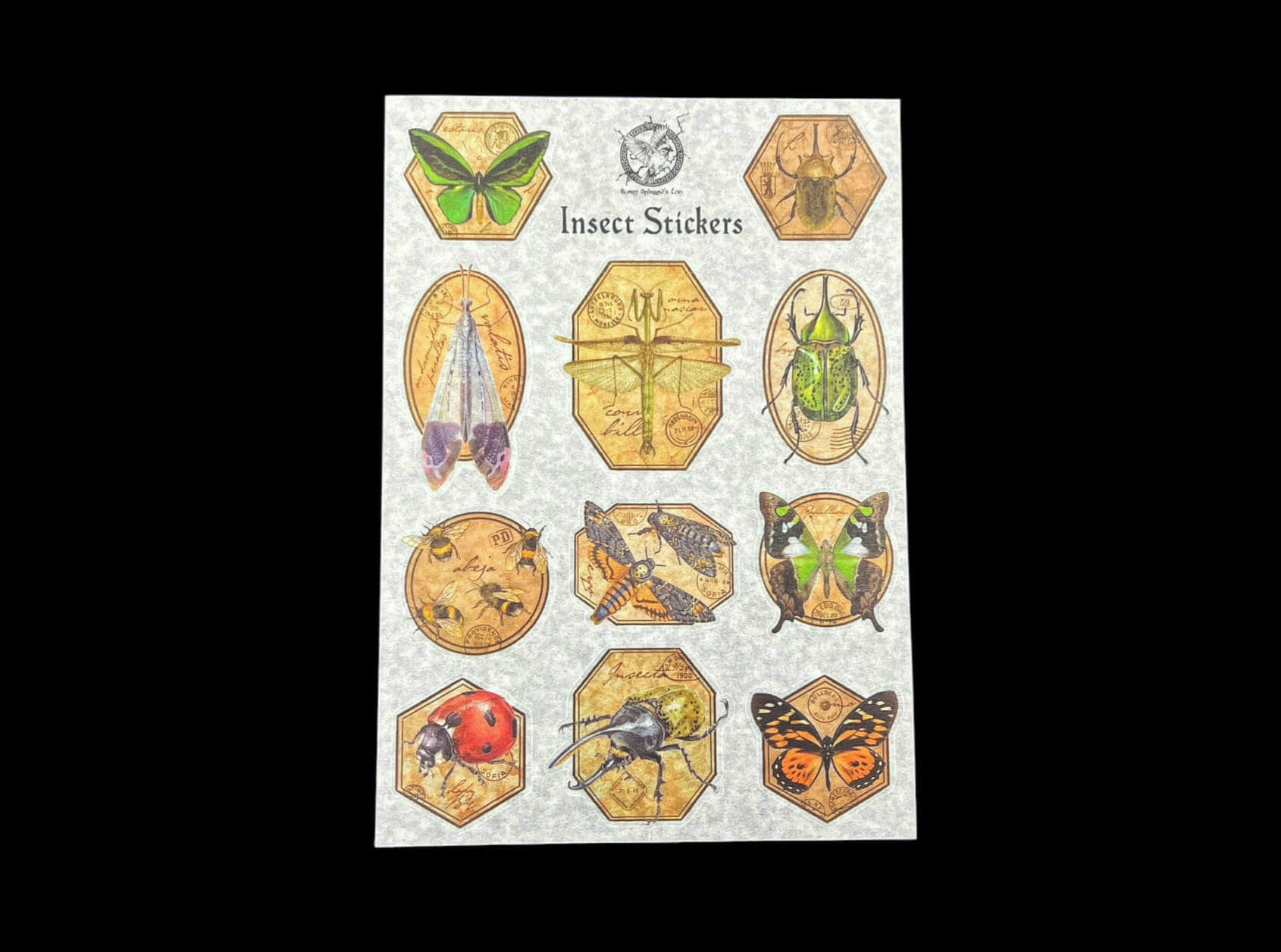 202306_InsectsStickerSheet1