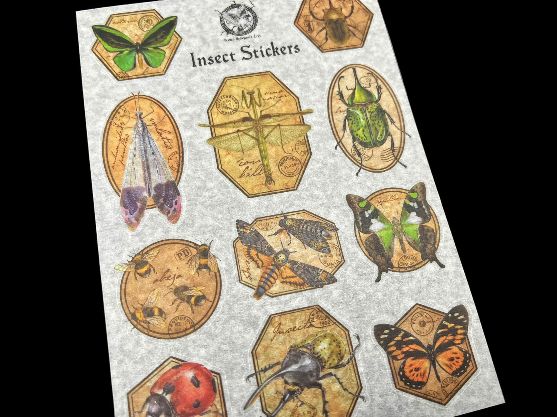 202306_InsectsStickerSheet3