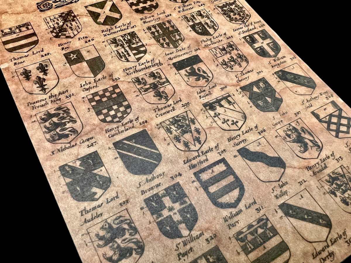 Coat of Arms Sticker Sheet — Sticker Sheets | CoraCrea