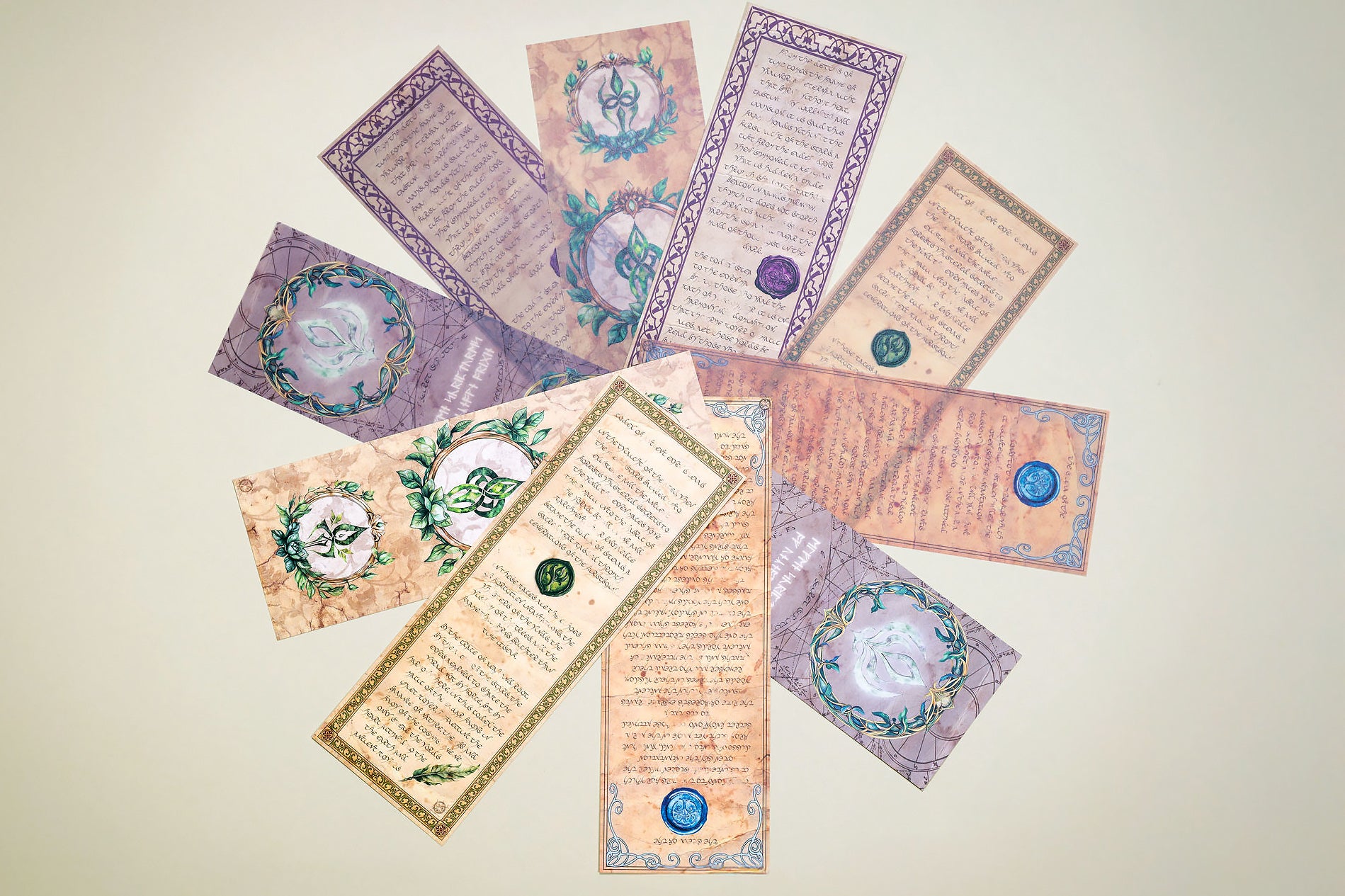 Elven Manuscripts Cards & Vellum Set