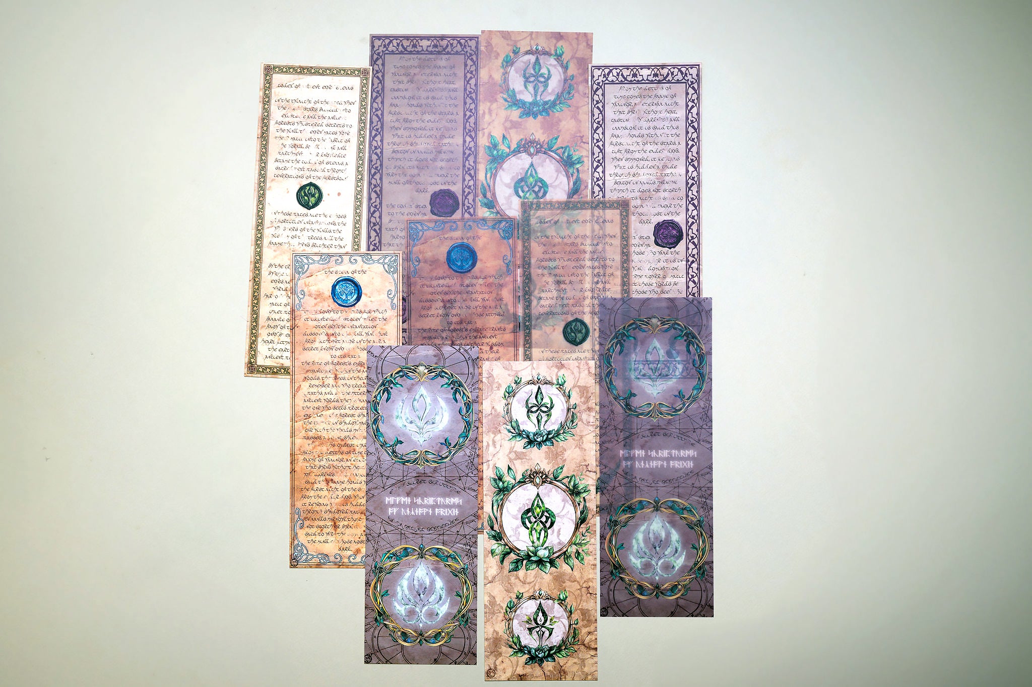 Elven Manuscripts Cards & Vellum Set