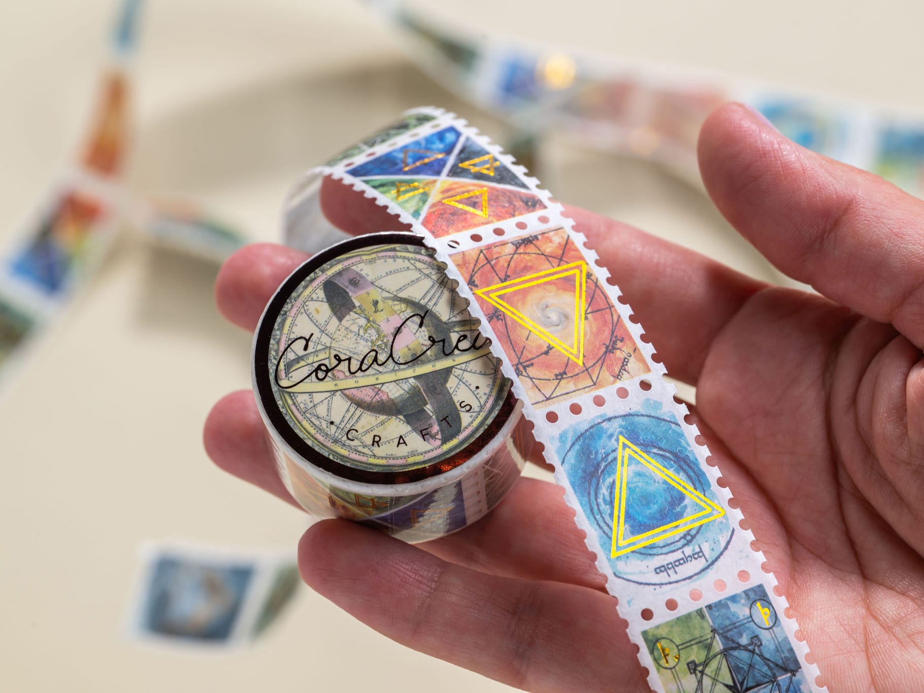 4 Elements Foil Stamp Washi Tape