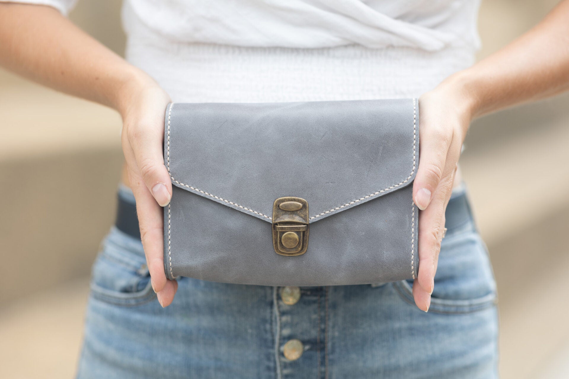 Pouch Bag – Grey