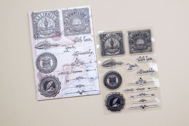 Writing Desk Clear Stamps