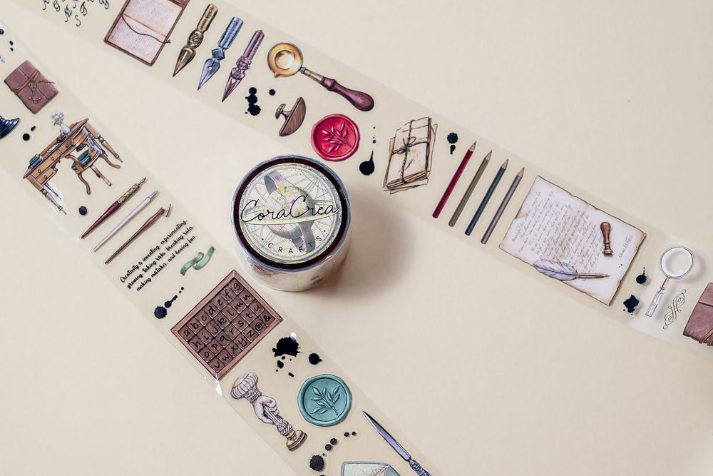 Writing Desk Transparent Tape