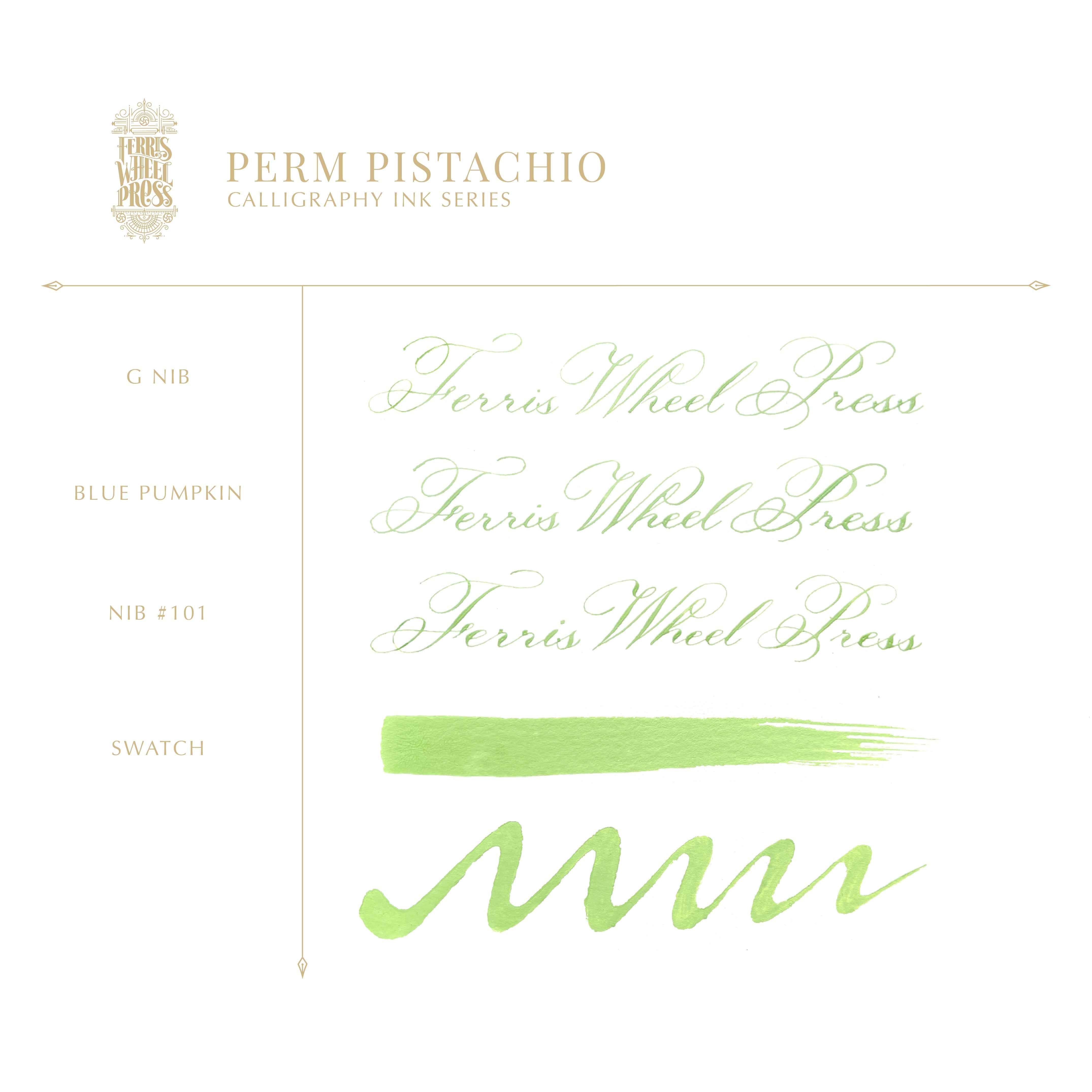 Calligraphy Ink - Perm Pistachio