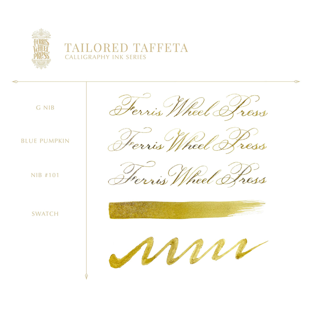Calligraphy Ink - Tailored Taffeta