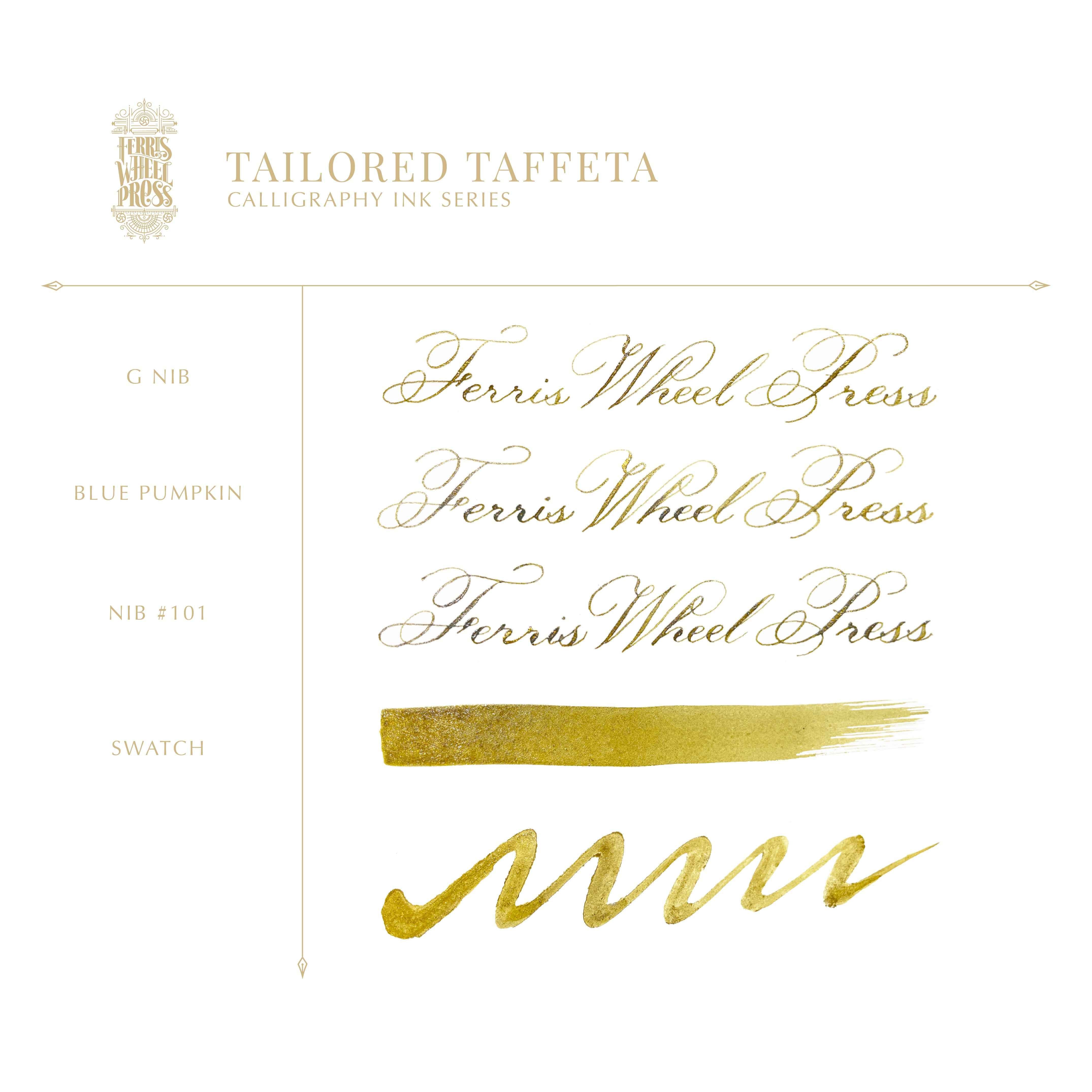 Calligraphy Ink - Tailored Taffeta
