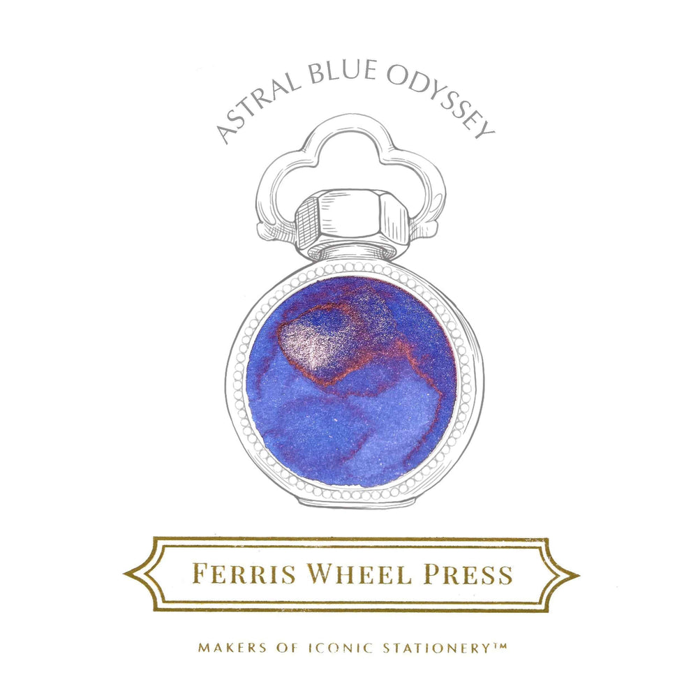 Fountain Pen Ink - Astral Blue Odyssey
