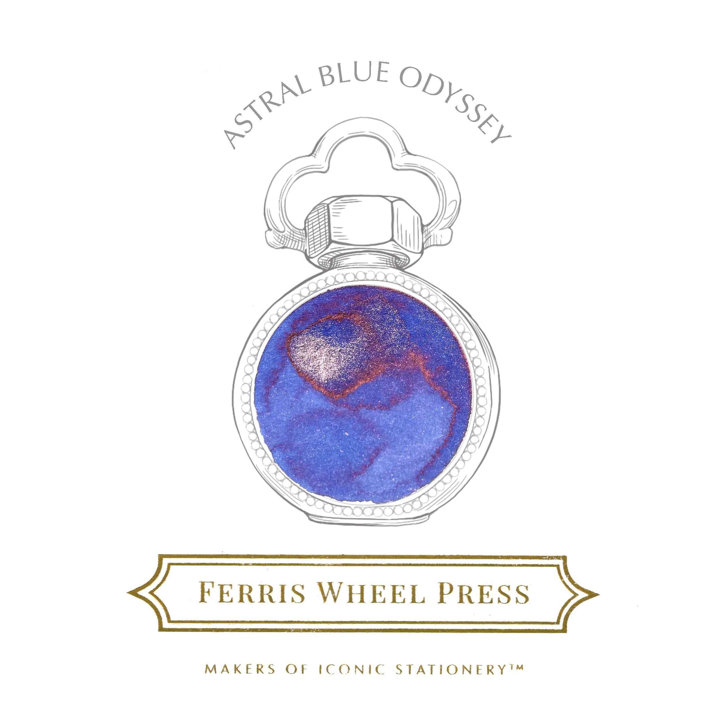 Fountain Pen Ink - Astral Blue Odyssey