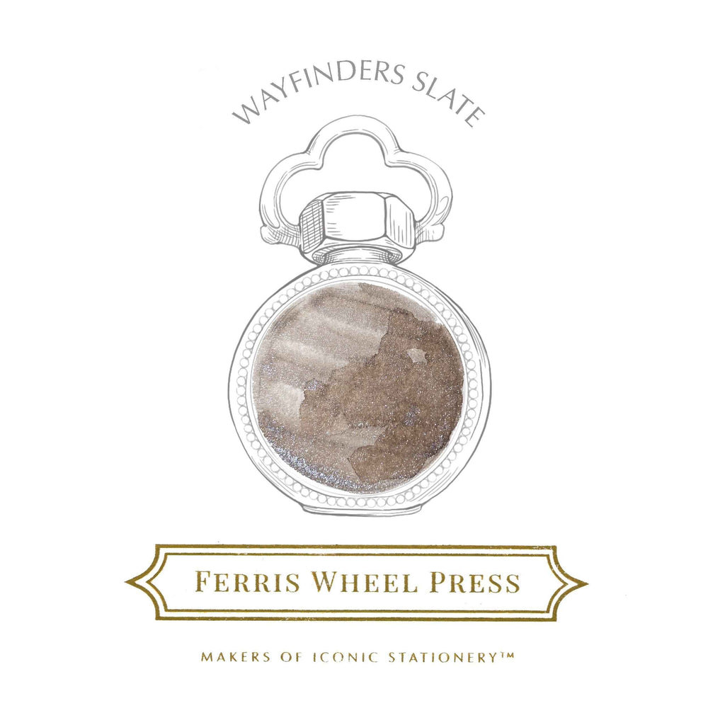 Fountain Pen Ink - Wayfinders Slate