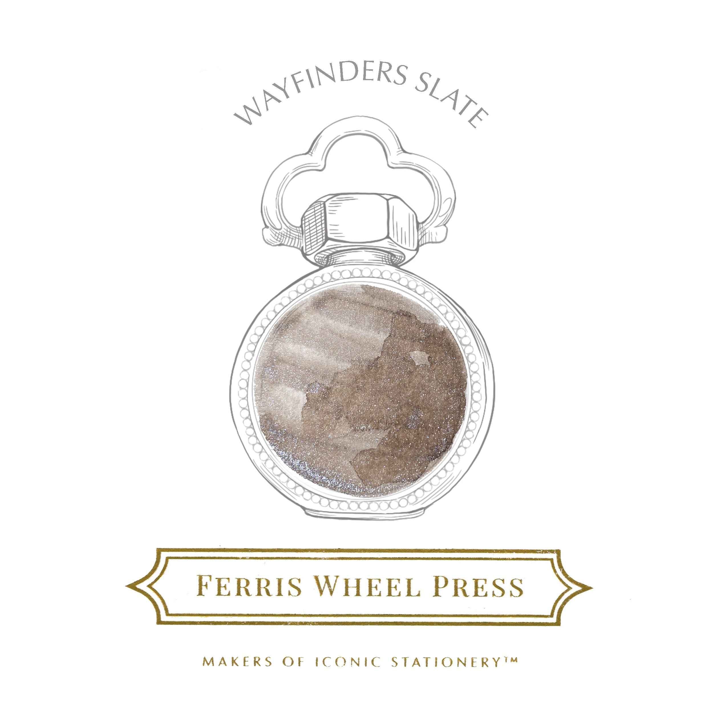 Fountain Pen Ink - Wayfinders Slate
