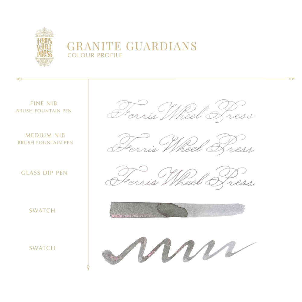 Fountain Pen Ink - Granite Guardians