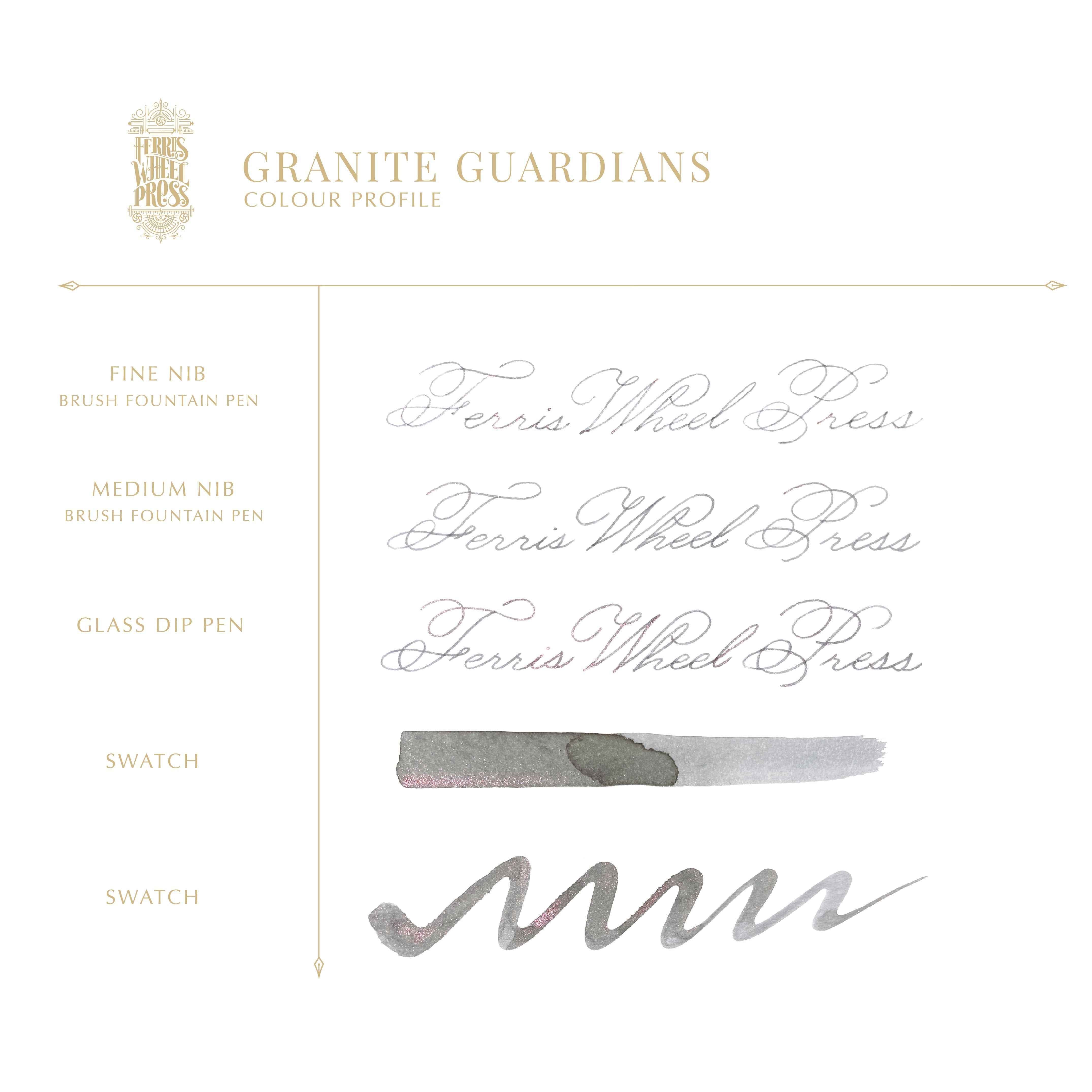 Fountain Pen Ink - Granite Guardians