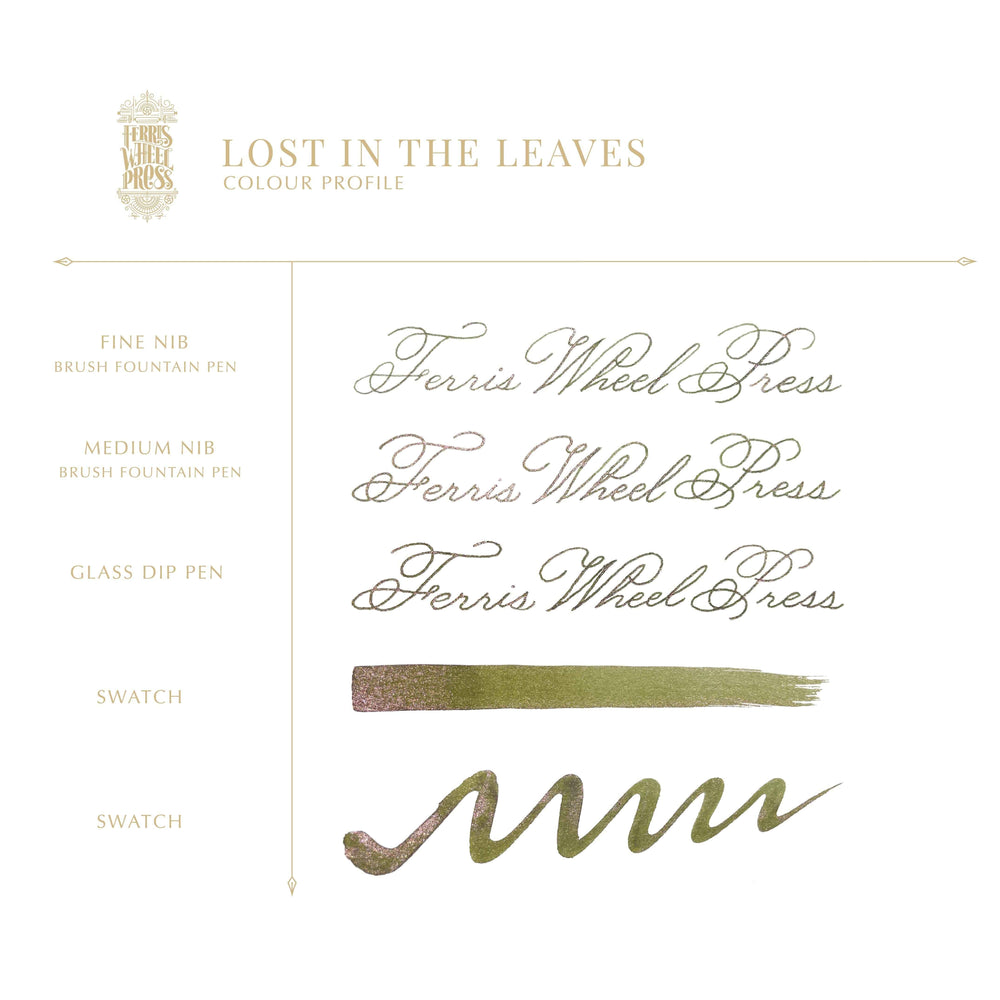 Fountain Pen Ink - Lost in the Leaves