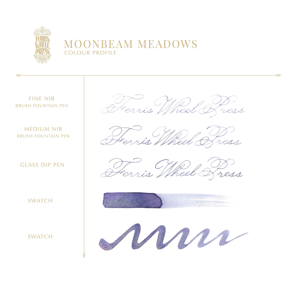 Fountain Pen Ink - Moonbeam Meadows