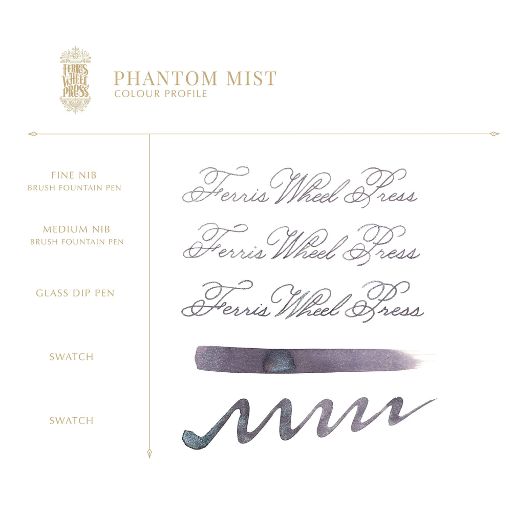 Fountain Pen Ink - Phantom Mist