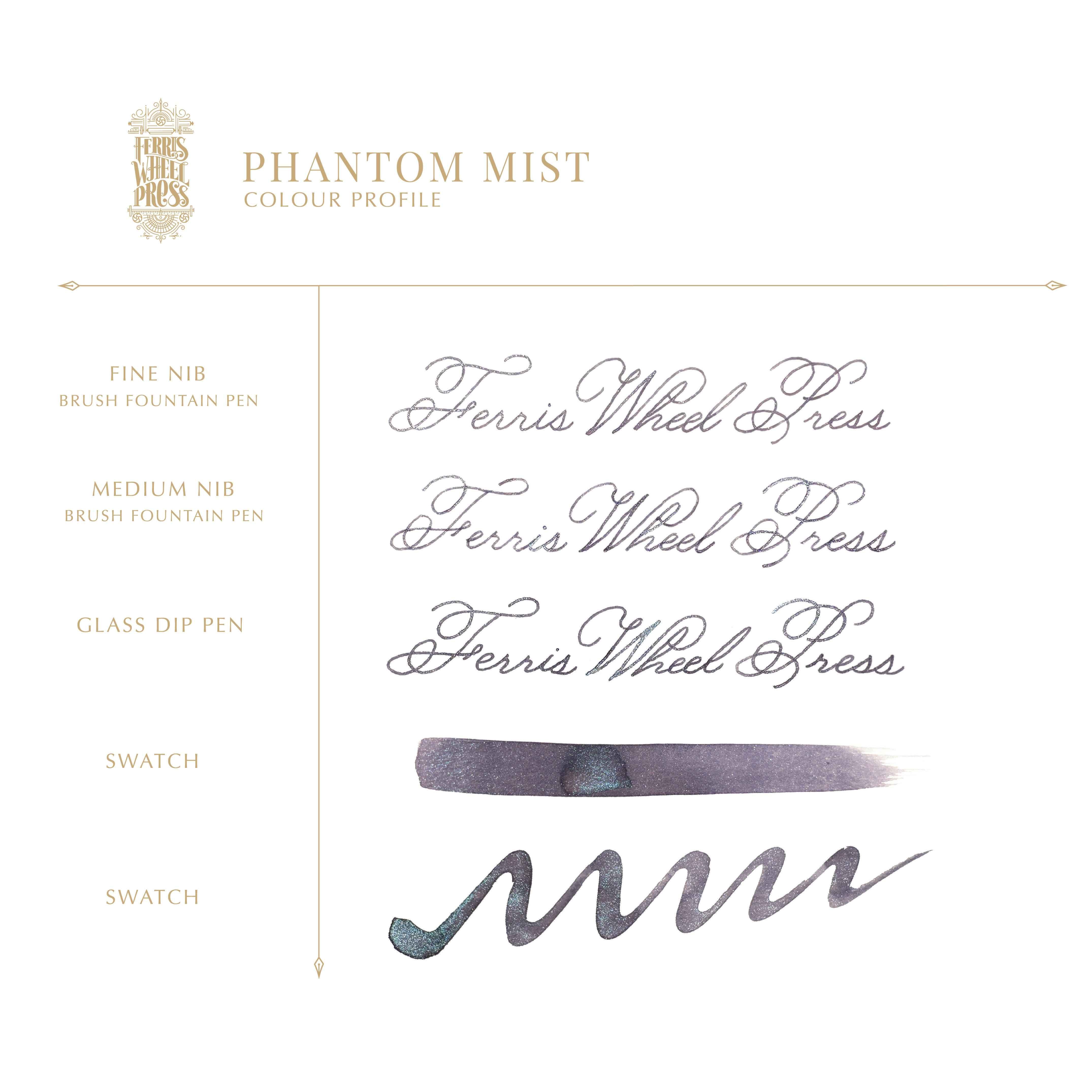 Fountain Pen Ink - Phantom Mist